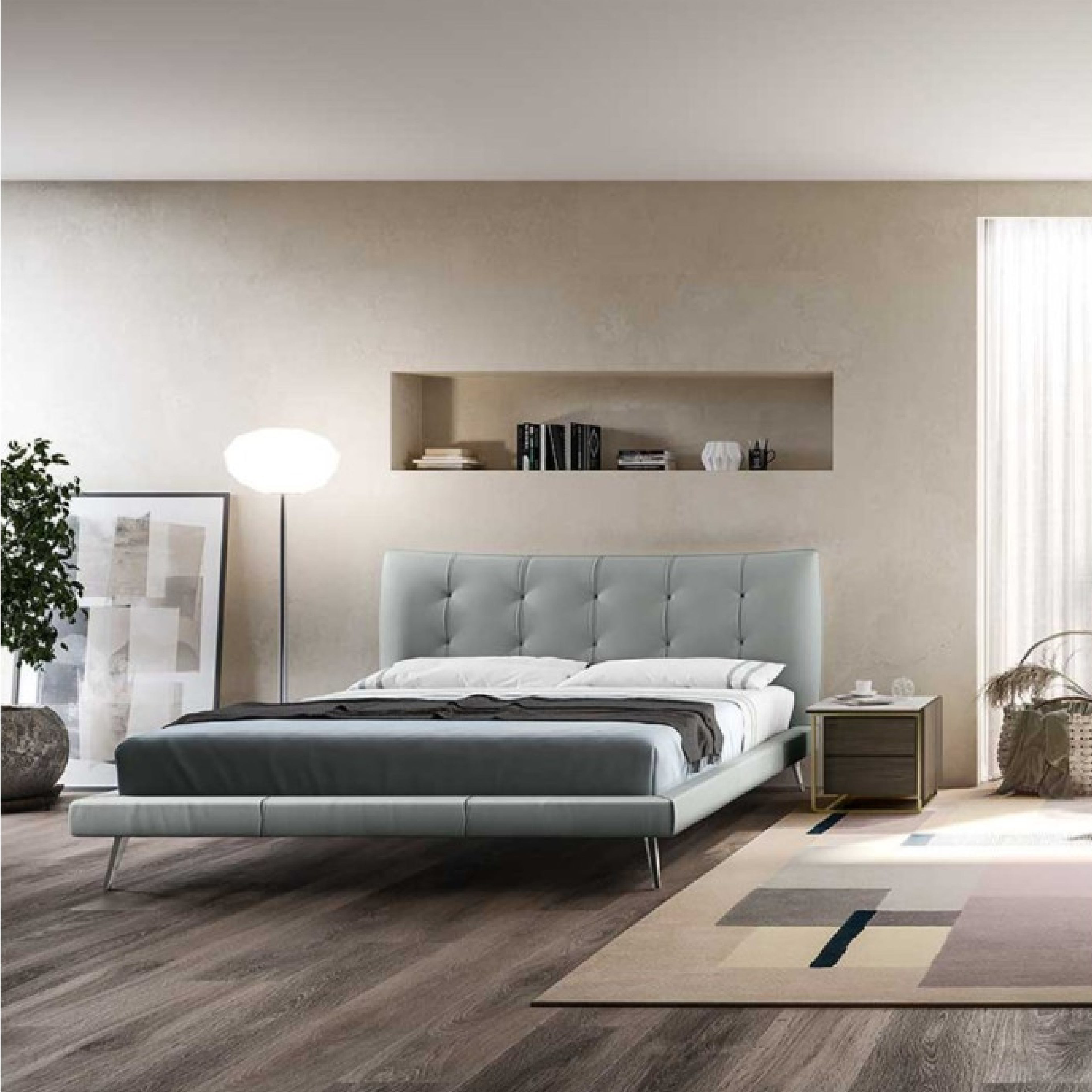 Cama King Size Scarlett