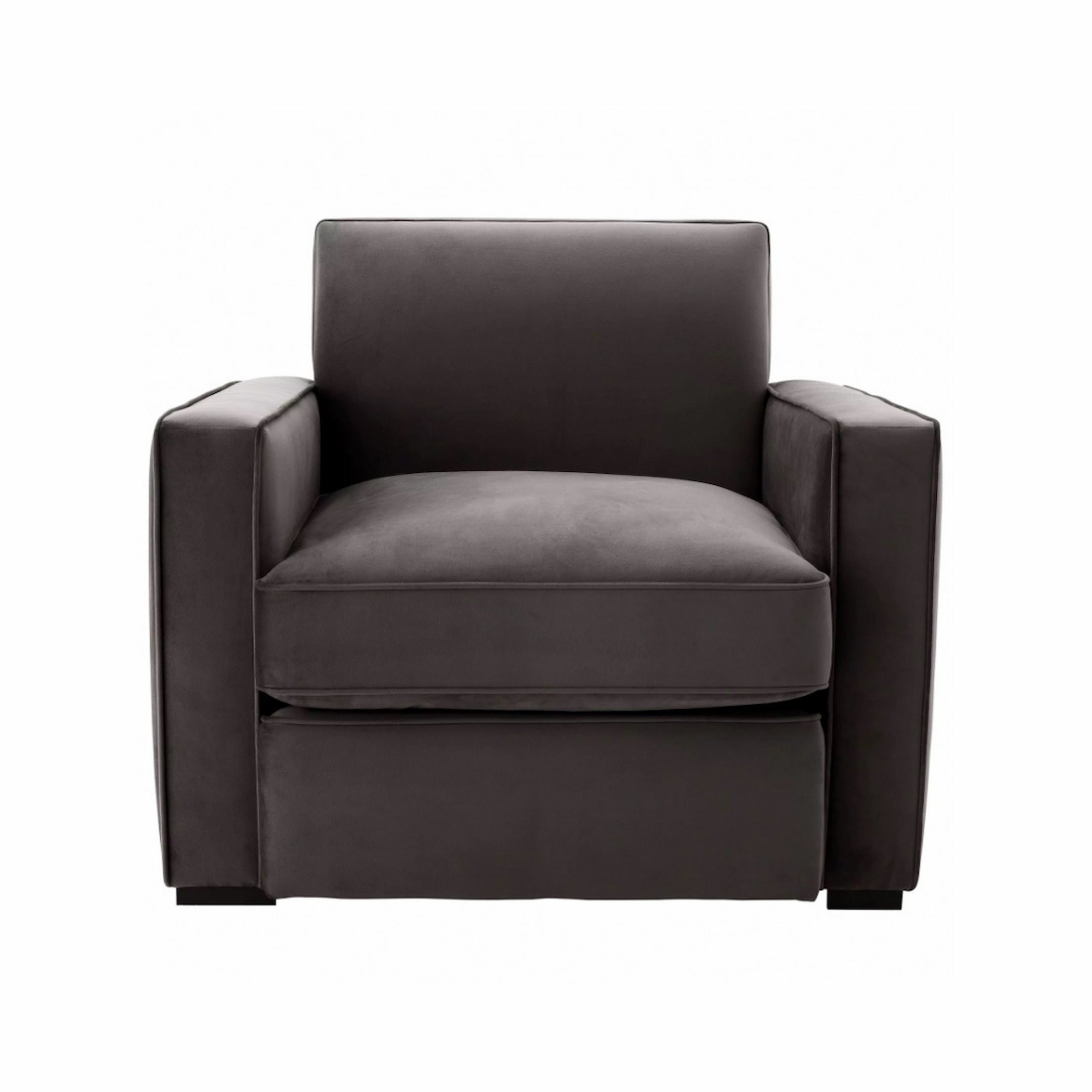 Silla de Acento Leon Gray