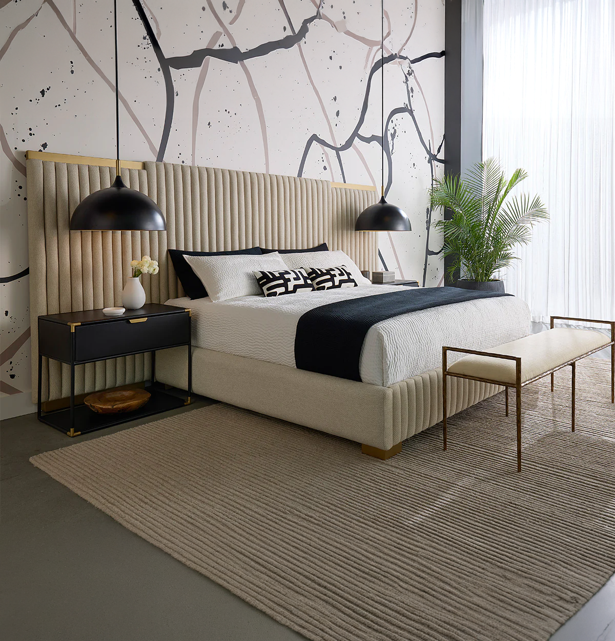 Keane King Bed