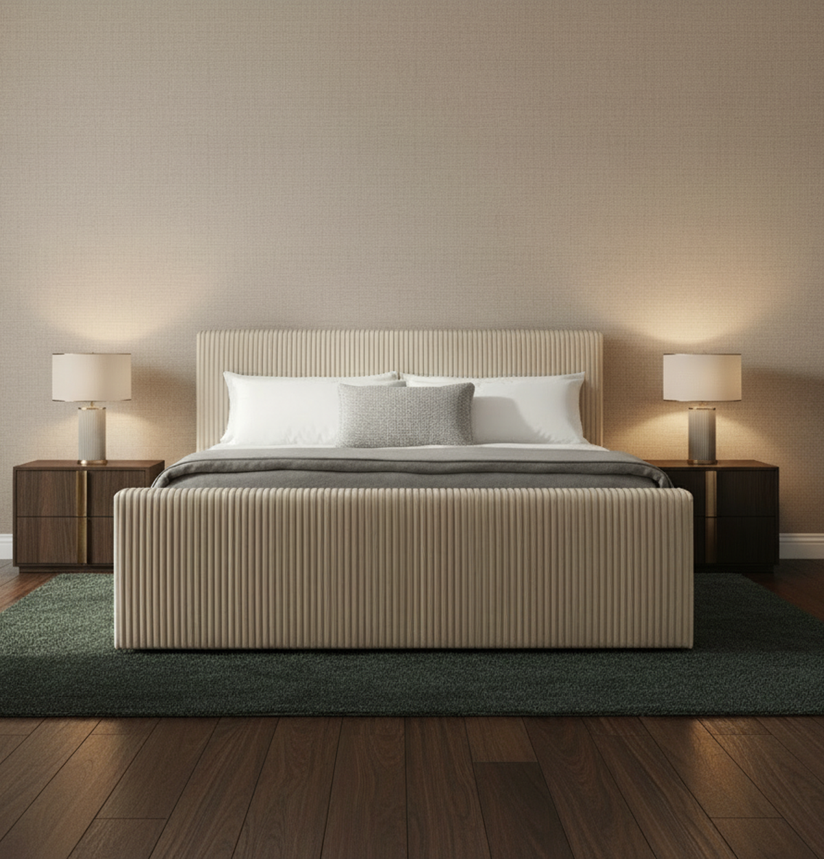 Cama Latte Almond – King Size