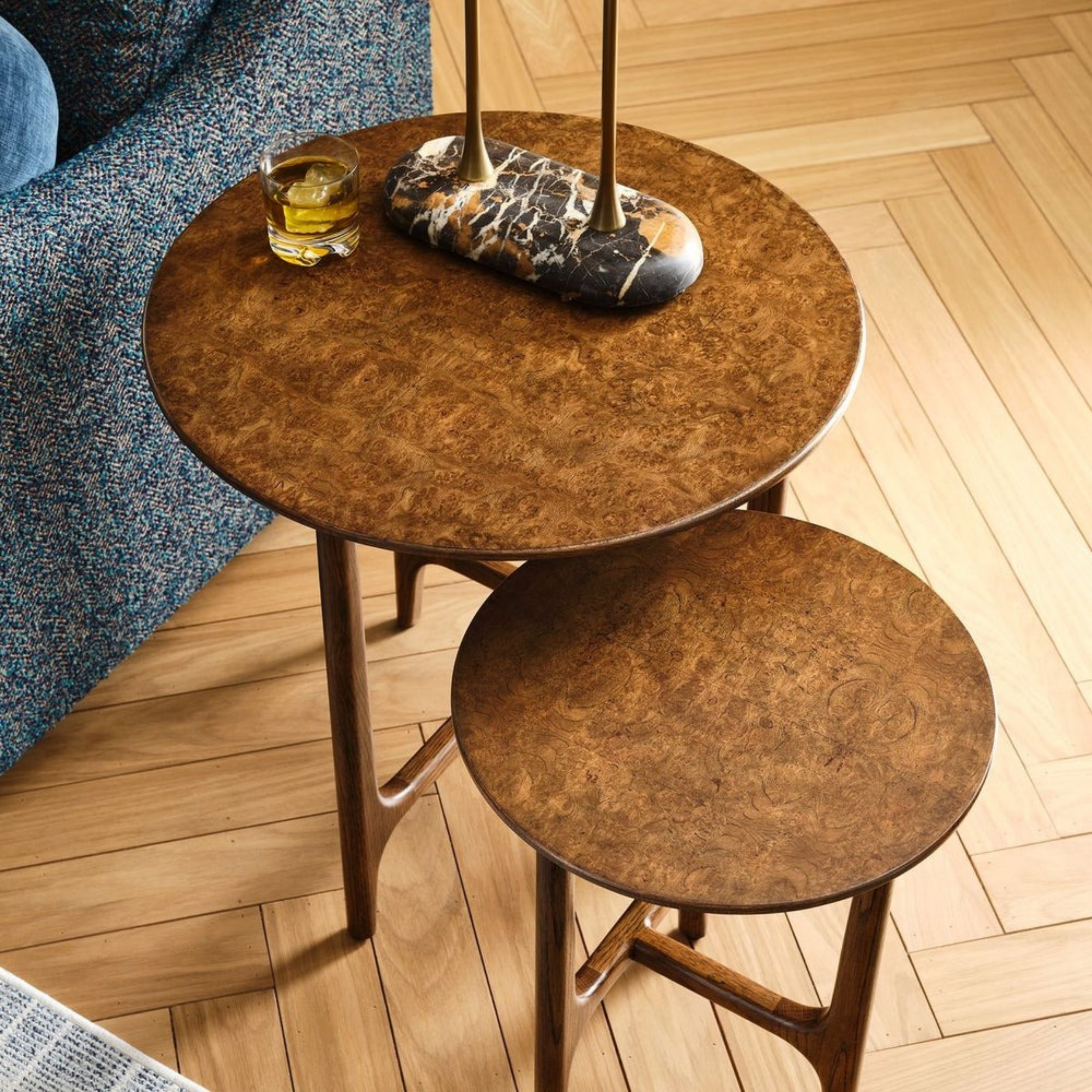 Set de 2 Mesas Nido Danish