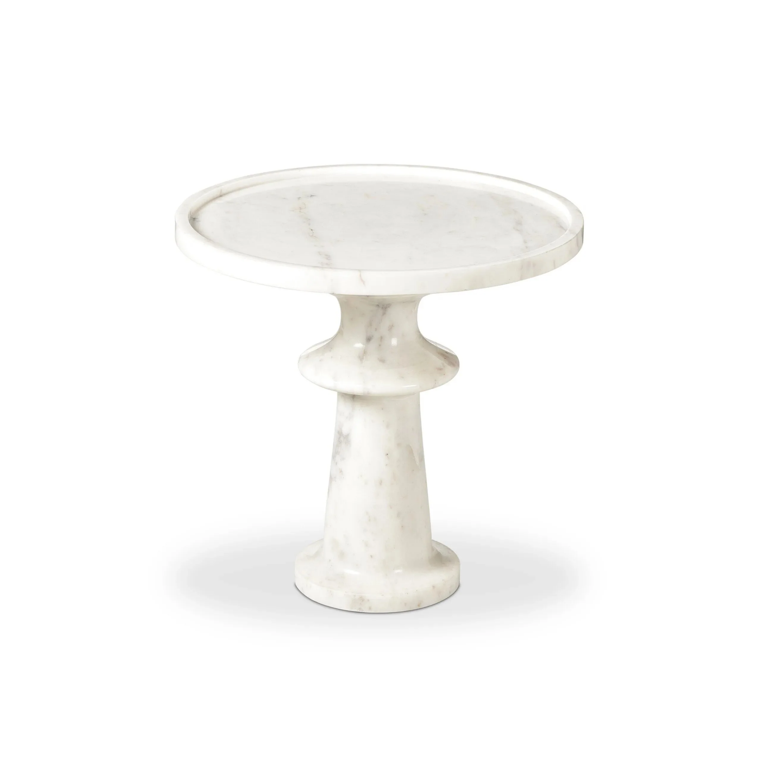 Skyler Side Table White
