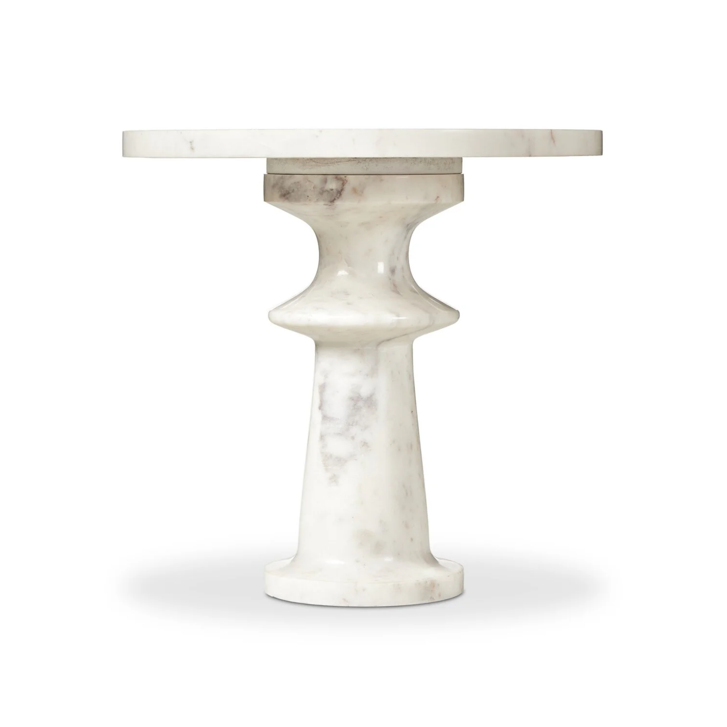 Skyler Side Table White