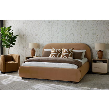 Peach King Bed