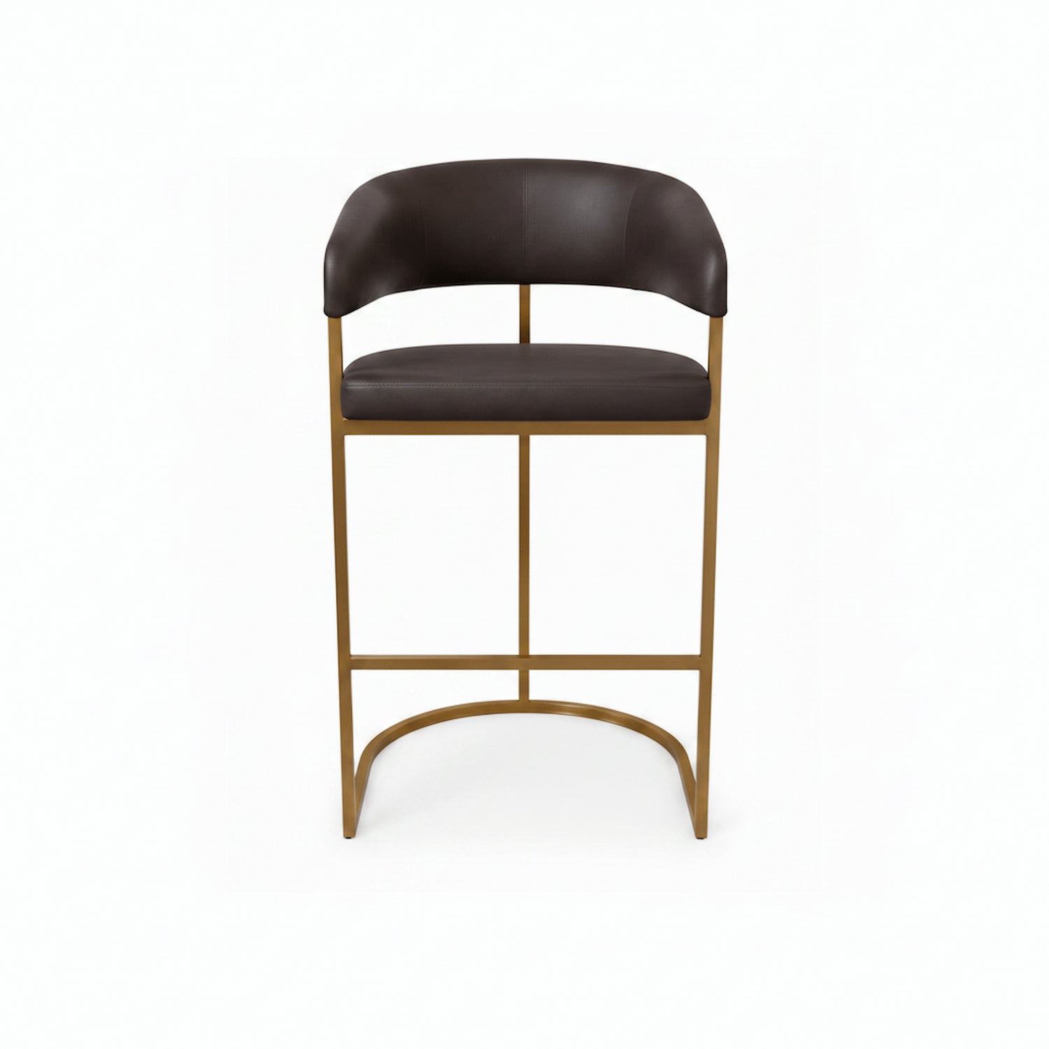 Banco Bar Grido Coffee Leather