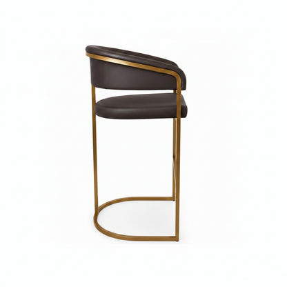 Banco Bar Grido Coffee Leather