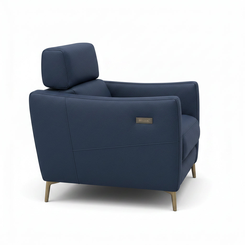 Silla de Acento Blue Stone