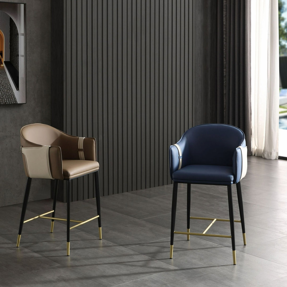 Banco Counter Blue Calder