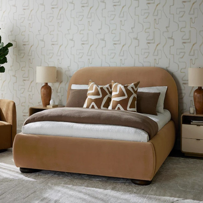 Cama King Peach