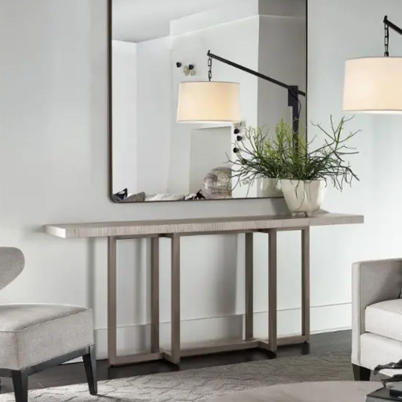Grey Console Table