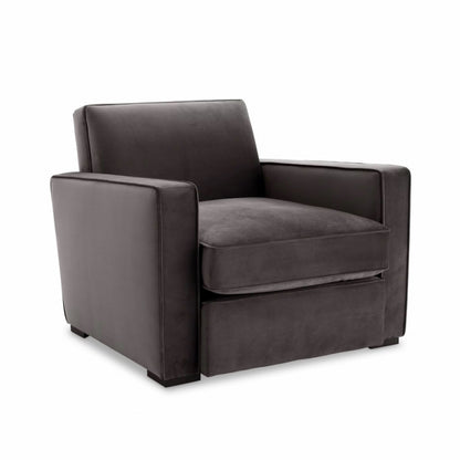 Silla de Acento Leon Gray