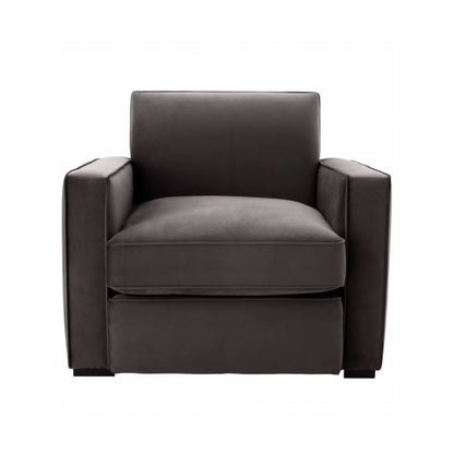Silla de Acento Leon Gray