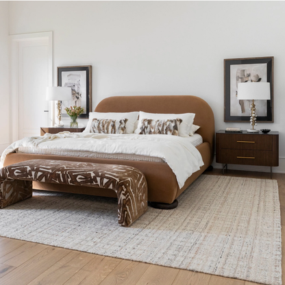 Peach King Bed