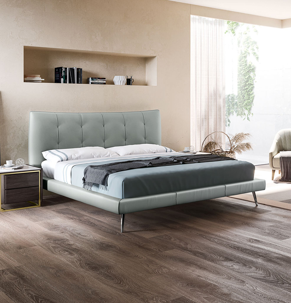 Cama King Size Scarlett