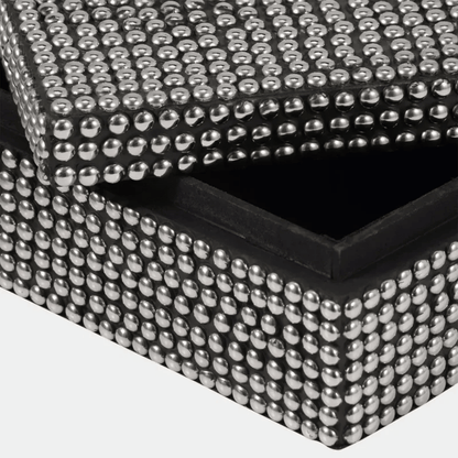 Set de Cajas Silver Dots