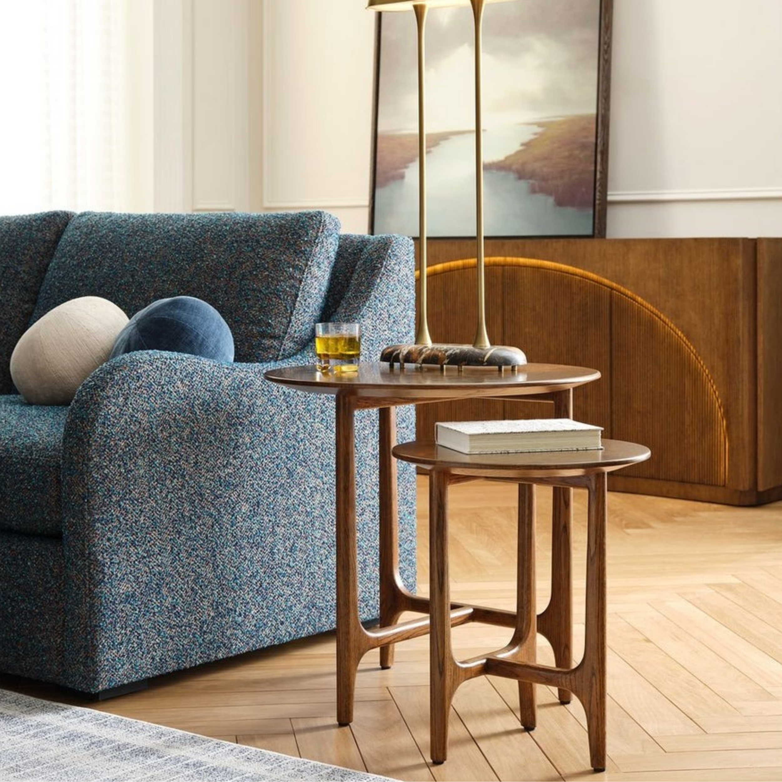 Set de 2 Mesas Nido Danish