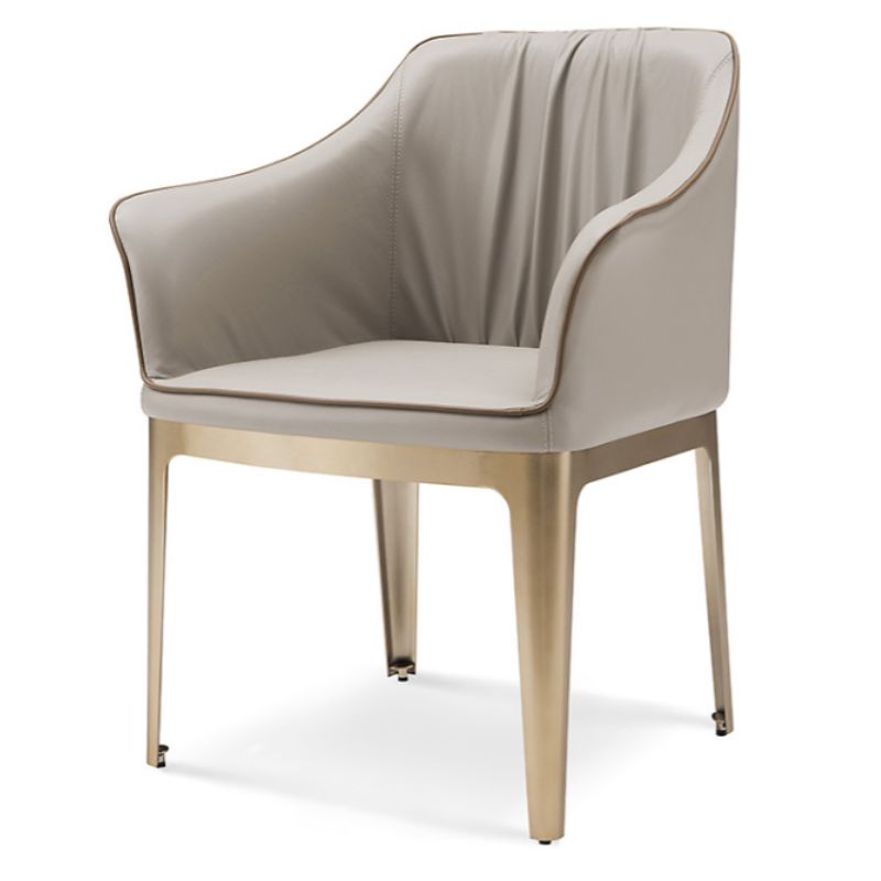 Silla Uncritika Armrest Grey And White