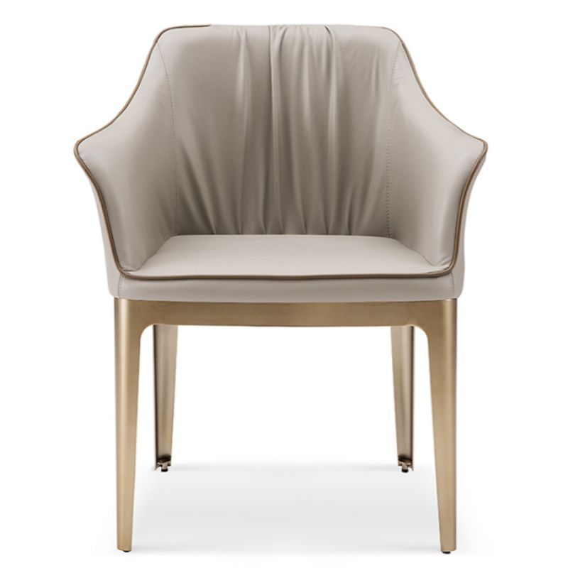 Silla Uncritika Armrest Grey And White