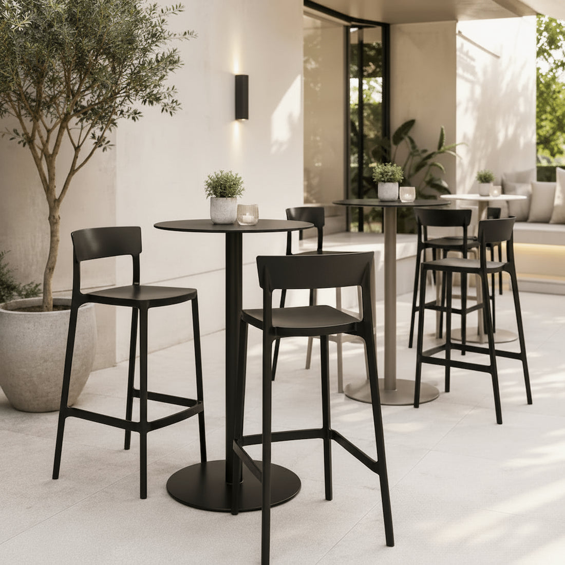 Banco Terrace Black Matte