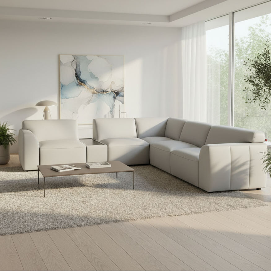 Seccional Thelmes Taupe