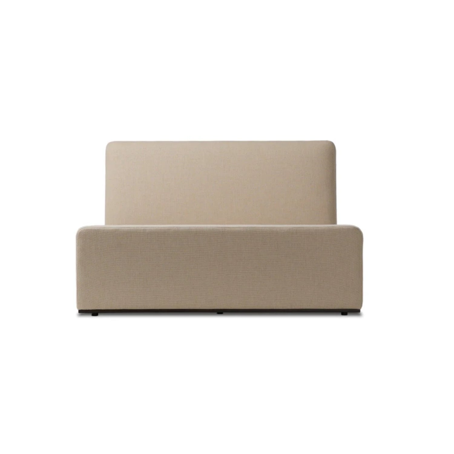Cama king Carter beige