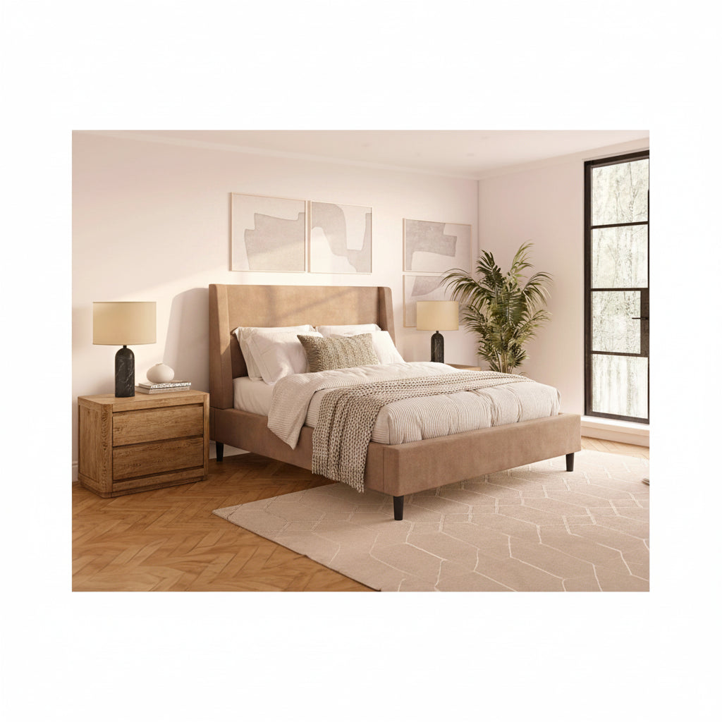 Cama king Pebble