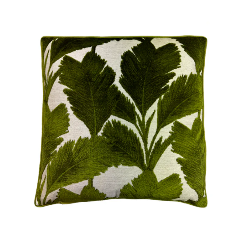 Cojín Leaf Green