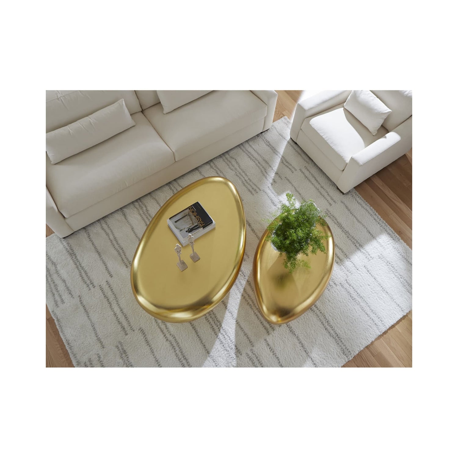 Mesa Pebble Dorada