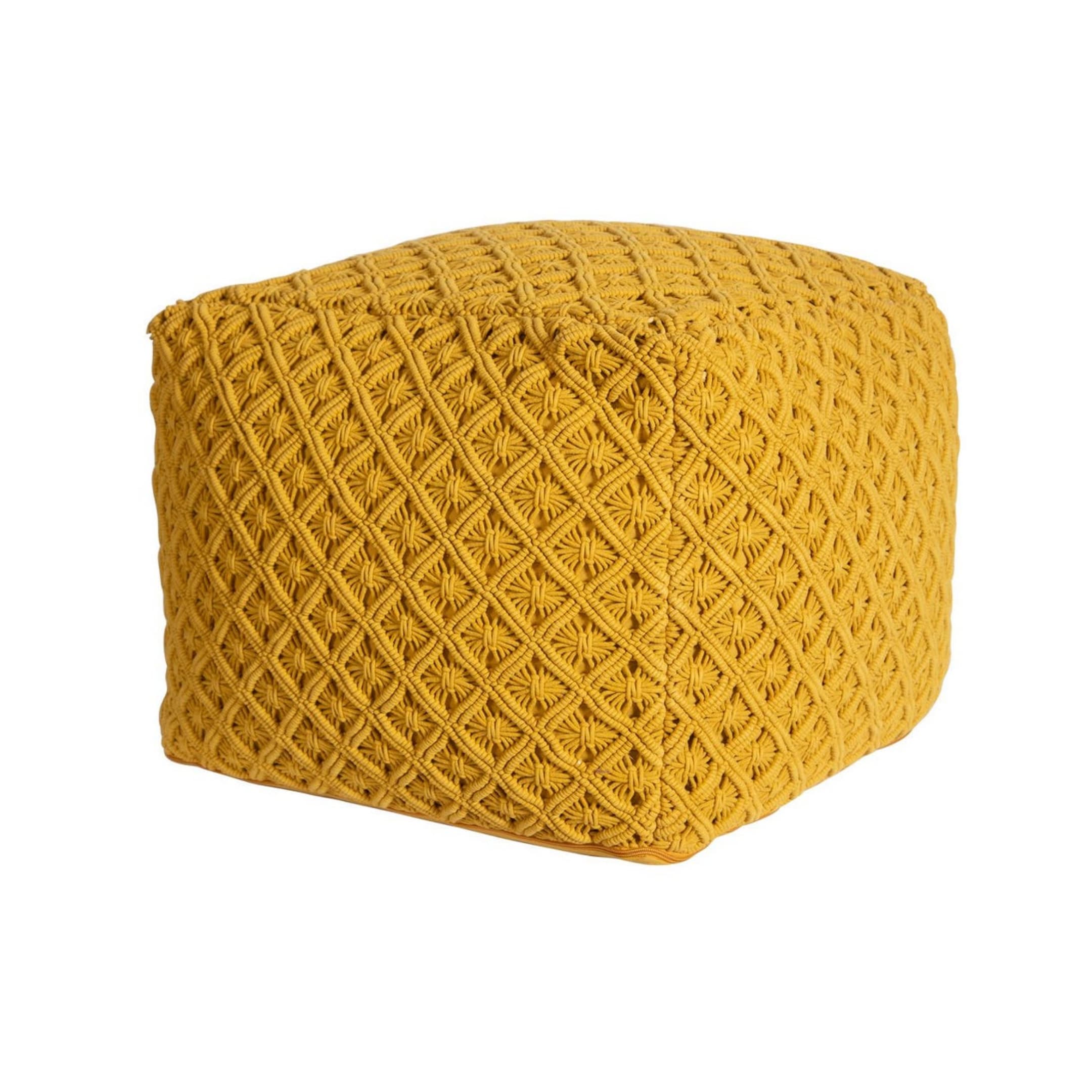 Pouf Quite Yellow