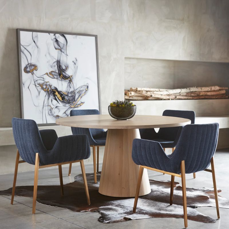 Silla Lucio Indigo